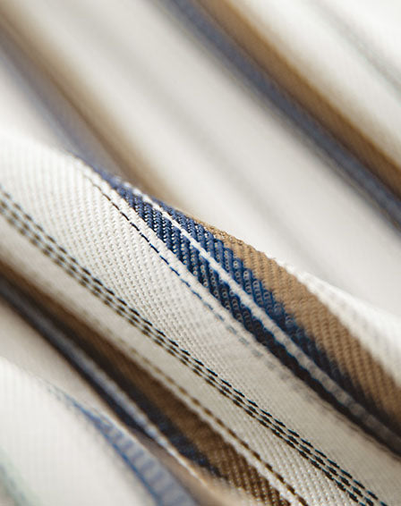 American TR Striped Business Casual Handsome Men's Shirt - Harmony Gallery