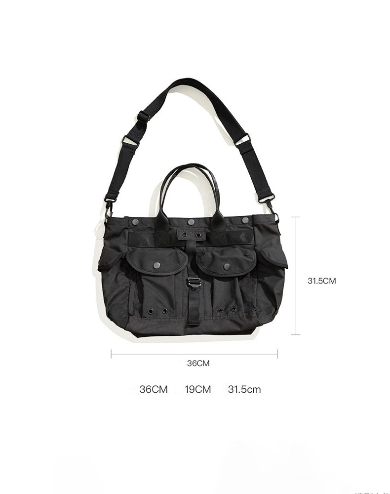 Functional Large One Shoulder Portable Camera Computer Men's Bag - Harmony Gallery