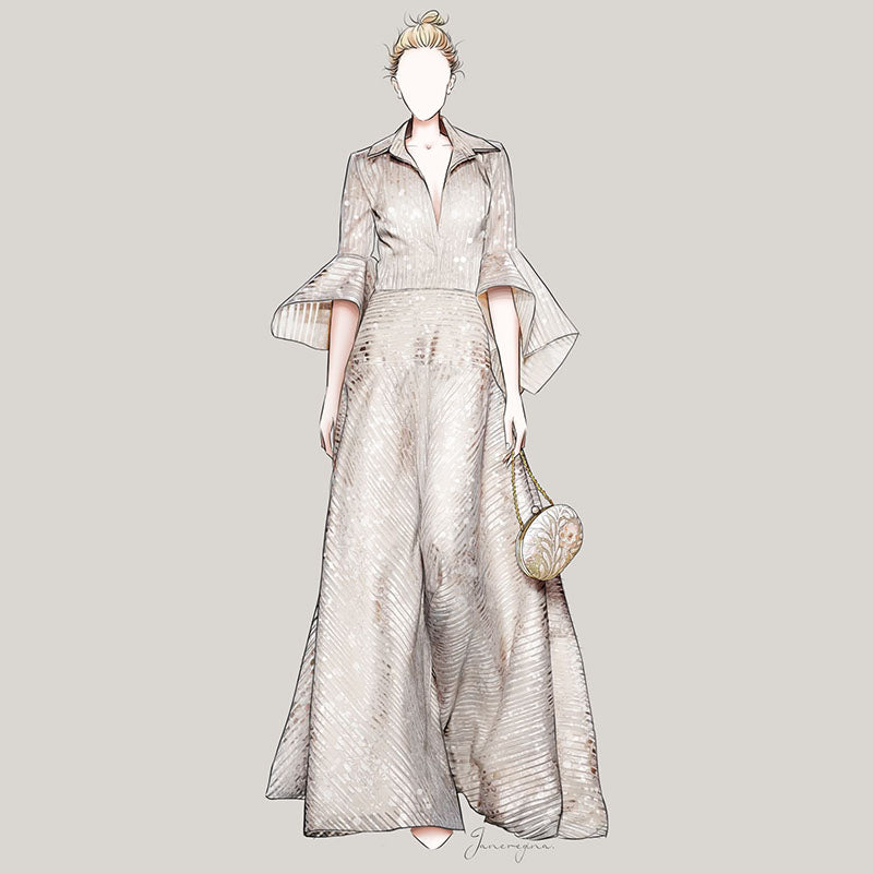 Flower Embroidery Texture Sequins Niche Clutch Bag - Harmony Gallery