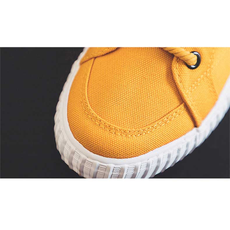 High-Top Canvas Trendy Flat Board Casual Women's Shoes - Harmony Gallery