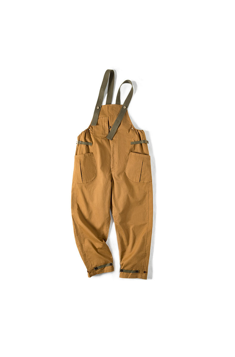 American Loose Straight Bib Casual One-Piece Long Men's Overalls - Harmony Gallery