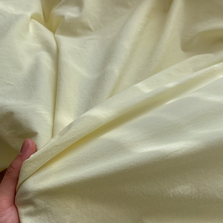 Cream Contrast Color Washed Cotton Four-Piece Bed Set - Harmony Gallery