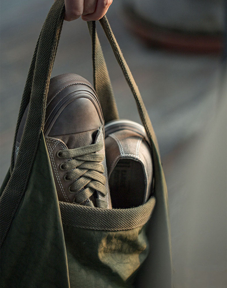 Retro Daily Thick-Soled All-Match Men's Canvas Shoes - Harmony Gallery