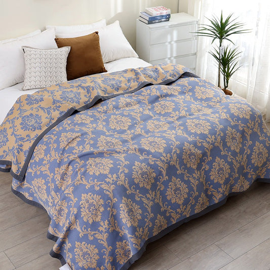 Luxury Multi-Layer Summer Thin Cotton Coverlet - Harmony Gallery