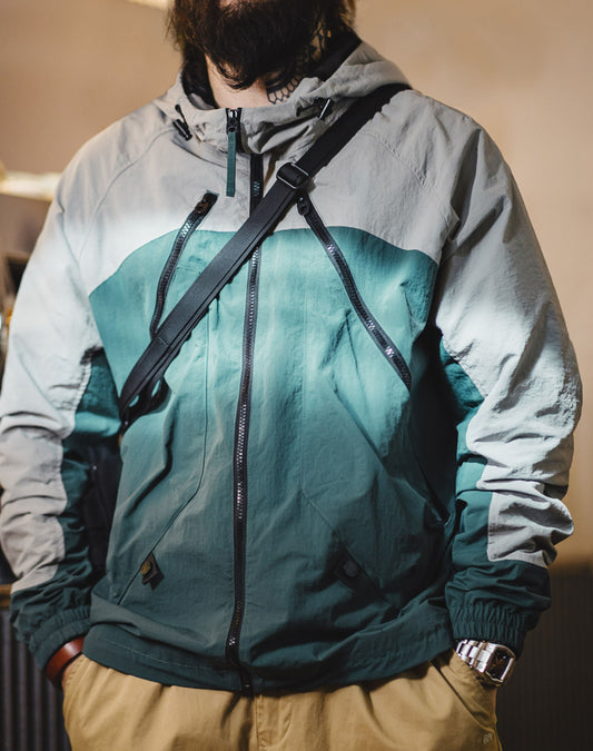 Mountain Workwear Outdoor Parachute Hooded Men's Jacket