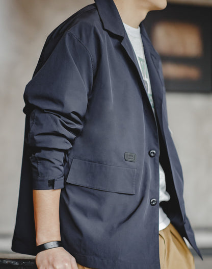 Workwear Mountain Outdoor Multi-Pocket Casual Versatile Men's Jacket