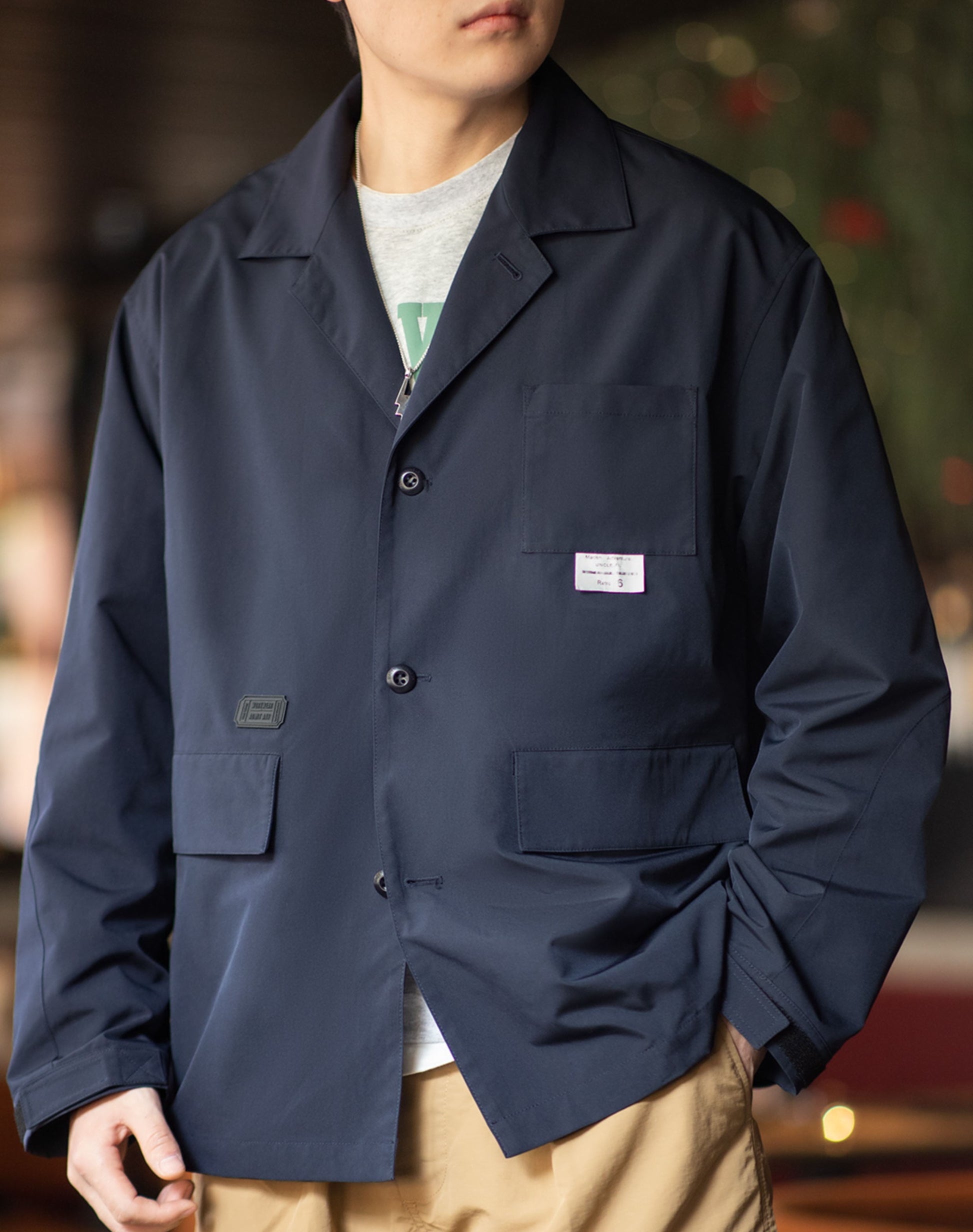 Workwear Mountain Outdoor Multi-Pocket Casual Versatile Men's Jacket - Harmony Gallery