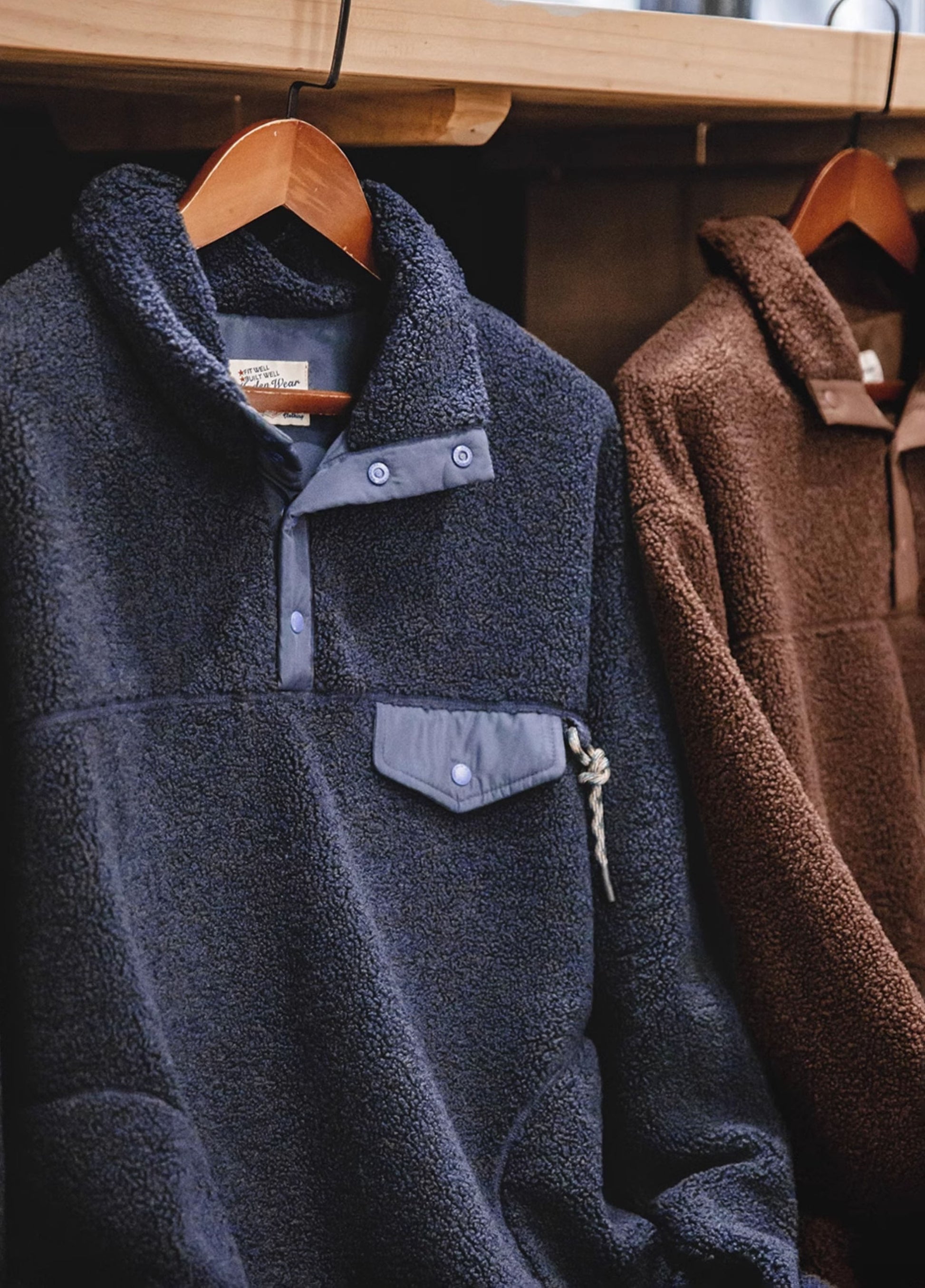 American Casual Half-Cardigan Fleece Pullover Warm Men's Sweater - Harmony Gallery