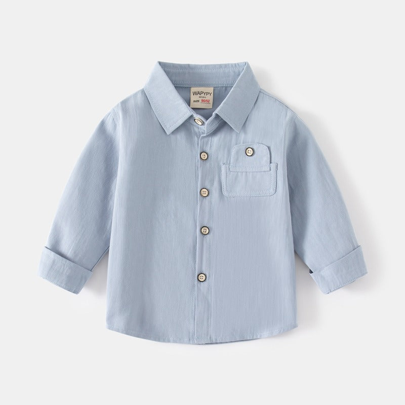 New Spring and Autumn Fashion Trend Baby Boy's Shirt - Harmony Gallery