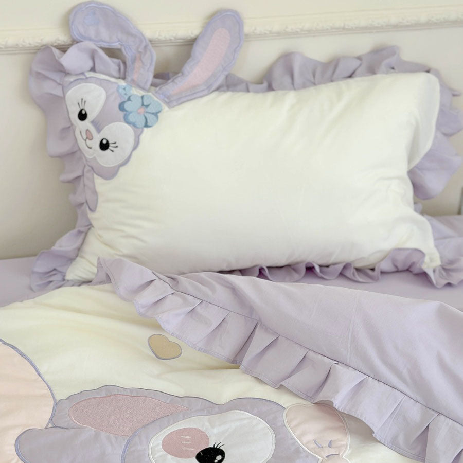 Disney Star Rabbit Four-piece Pure Cotton Cute Cartoon Bed Set - Harmony Gallery