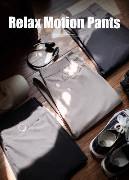 American Retro Workwear Casual Clean Fit Long pants Thin Men's Trousers - Harmony Gallery