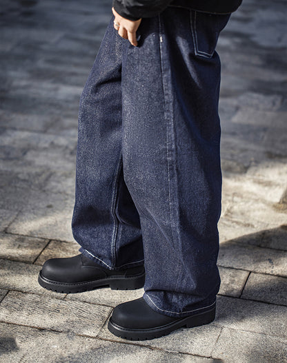 American Big Martin Boots Round Toe Work Mid-Cut Commuter Men's Boot - Harmony Gallery