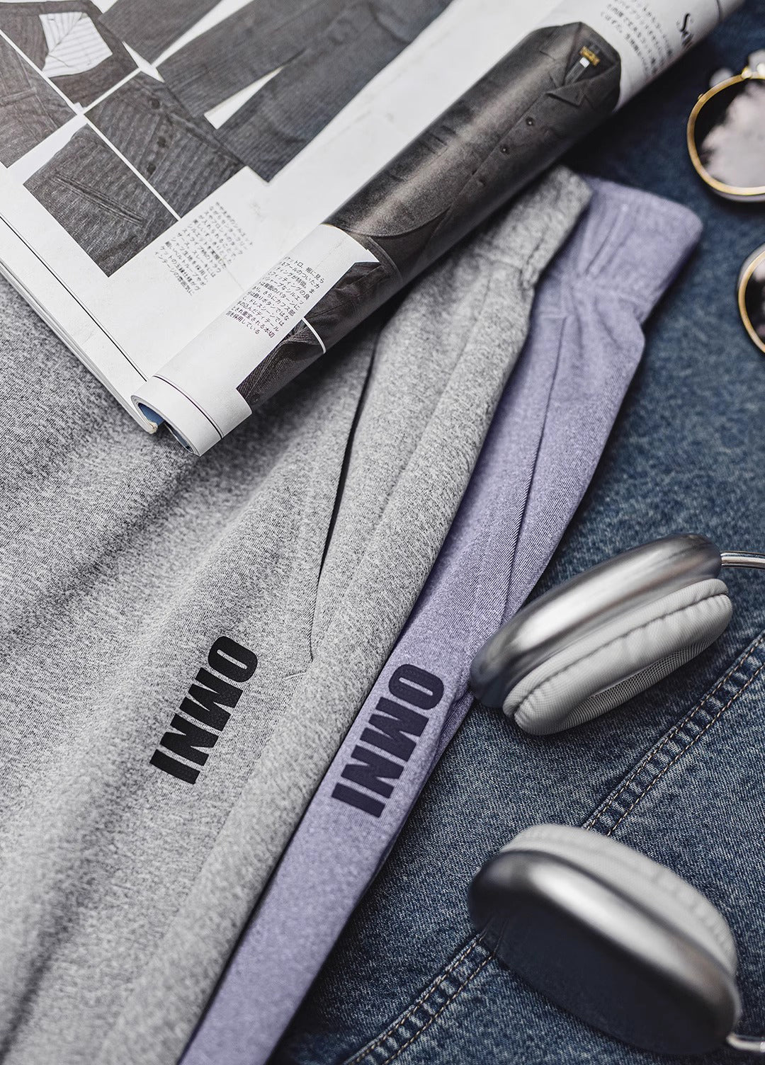 American Easy Pants Jogger Sweatpants Air Layer Anti-Wrinkle Men's Trousers