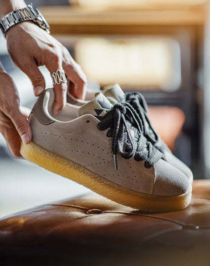 American Retro Pure Gray Mesh Navajo Versatile Sports Men's Casual Shoes - Harmony Gallery