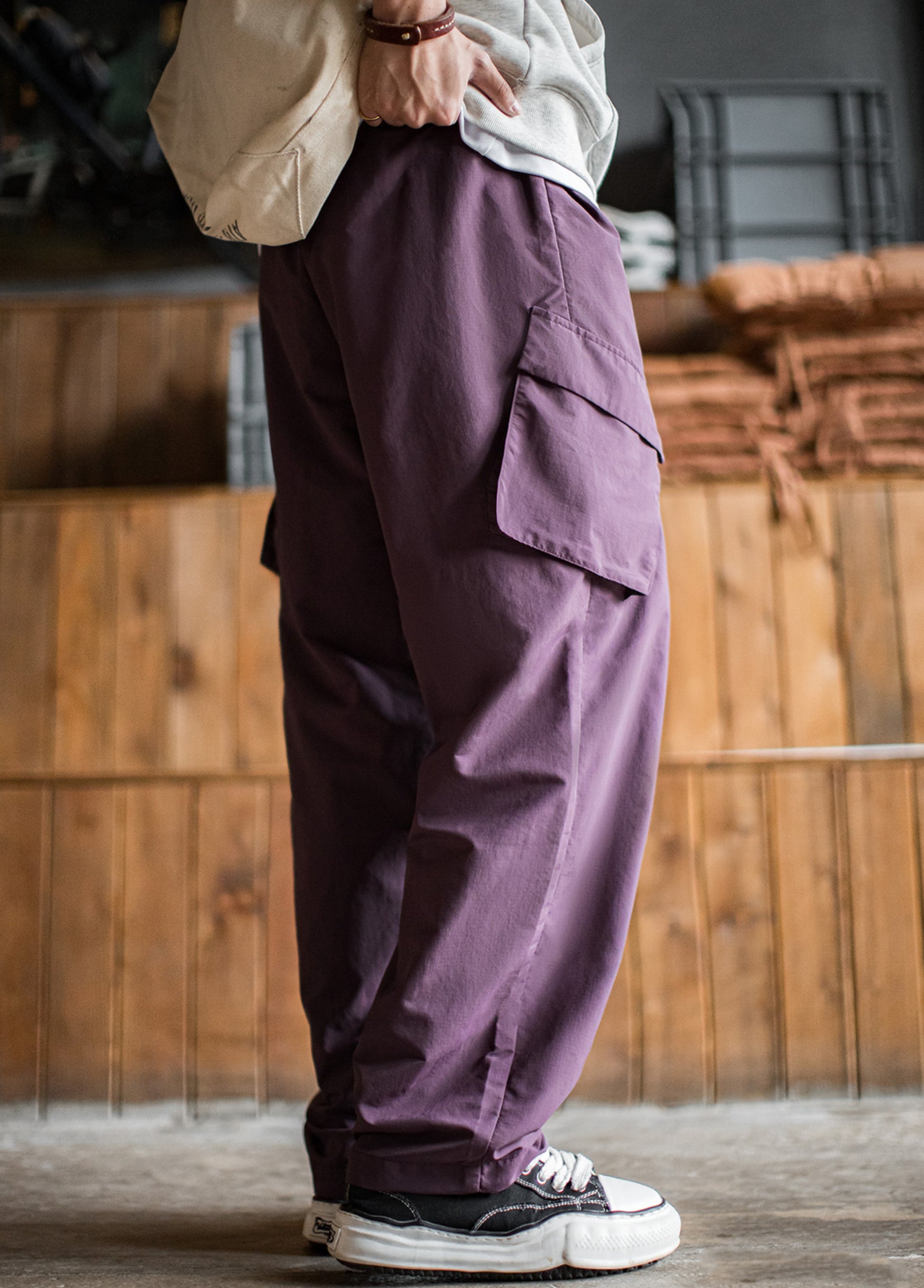 American Mountain Quick-Drying Large Pocket Breathable Thin Men's Trousers - Harmony Gallery