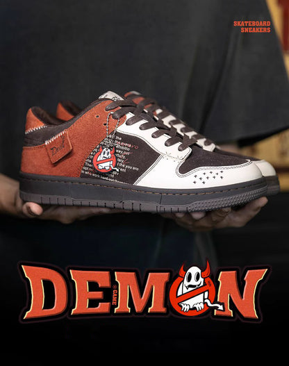 Devil Game Sneakers Small Design Thick-Soled Sports Men's Casual Shoes