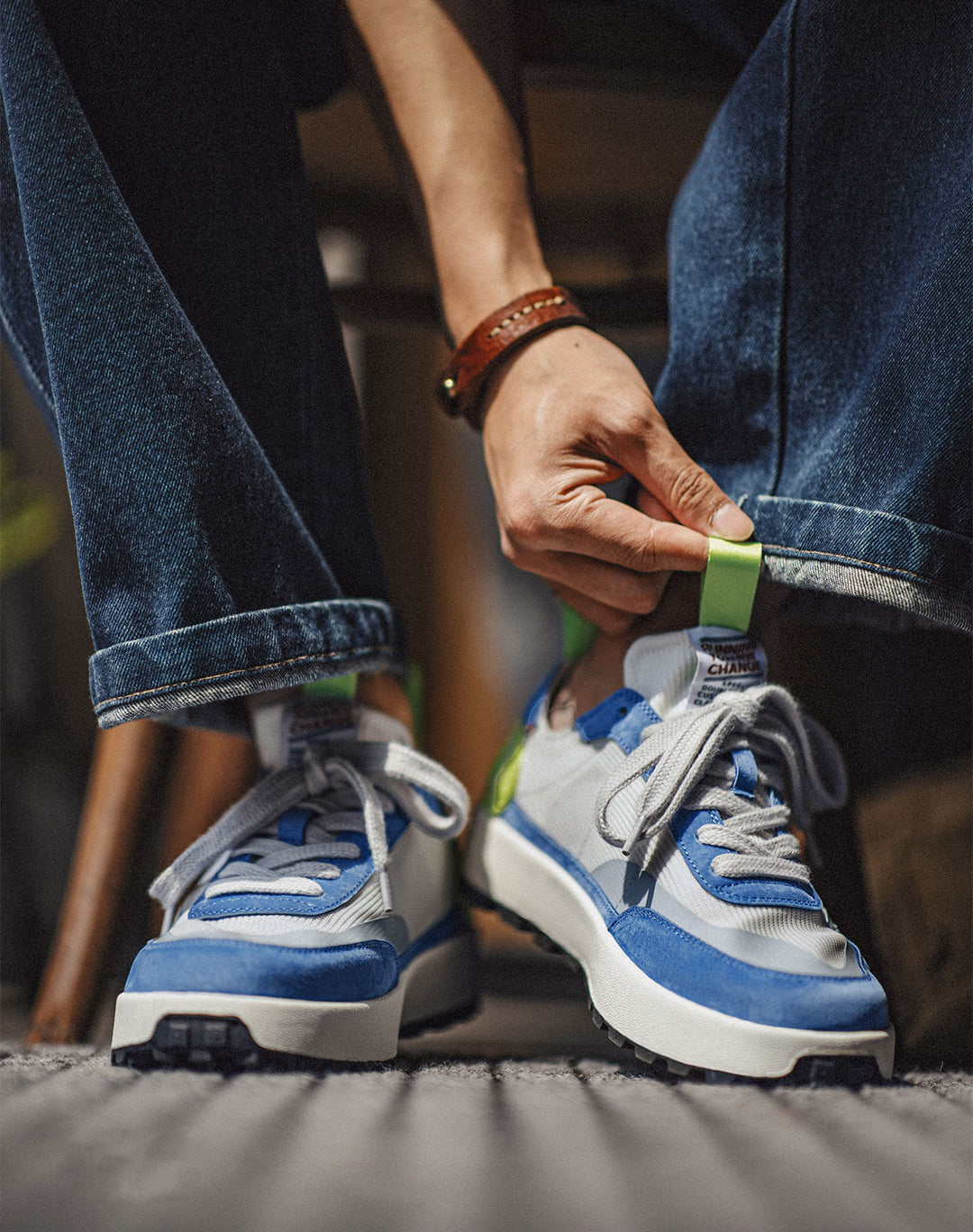 American Jogging Breathable Thin Waffle Lightweight Men's Sports Shoes - Harmony Gallery