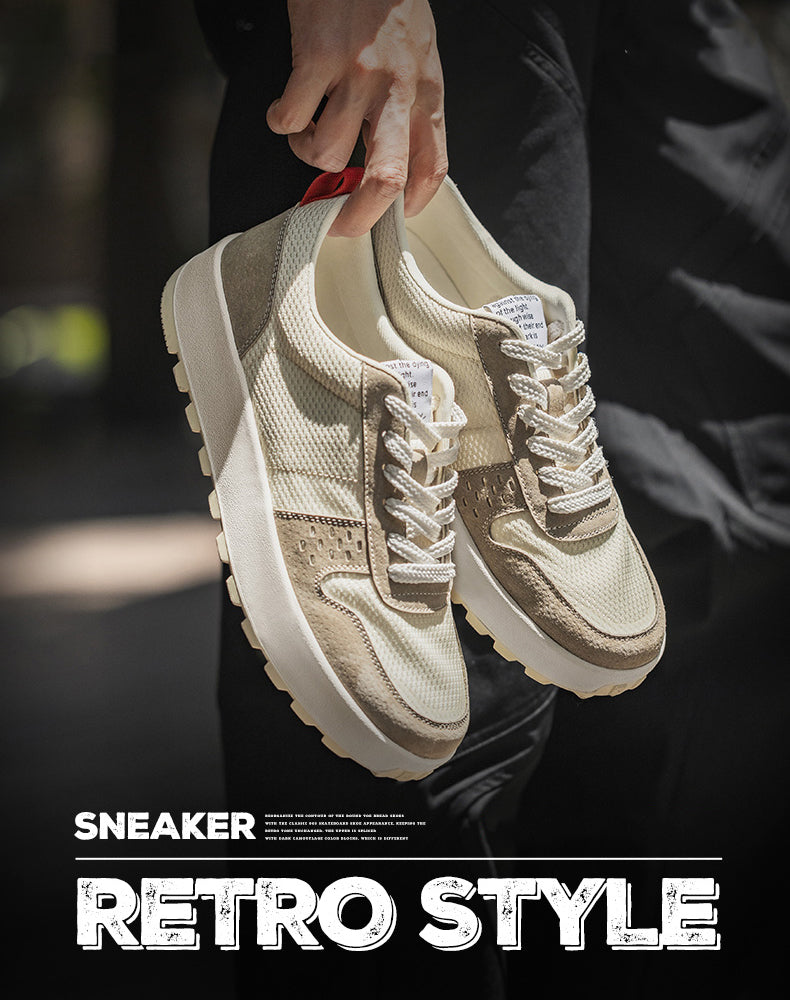 Forrest Gump Retro Interstellar Sports Waffle Breathable Mesh Men's Casual Shoes - Harmony Gallery