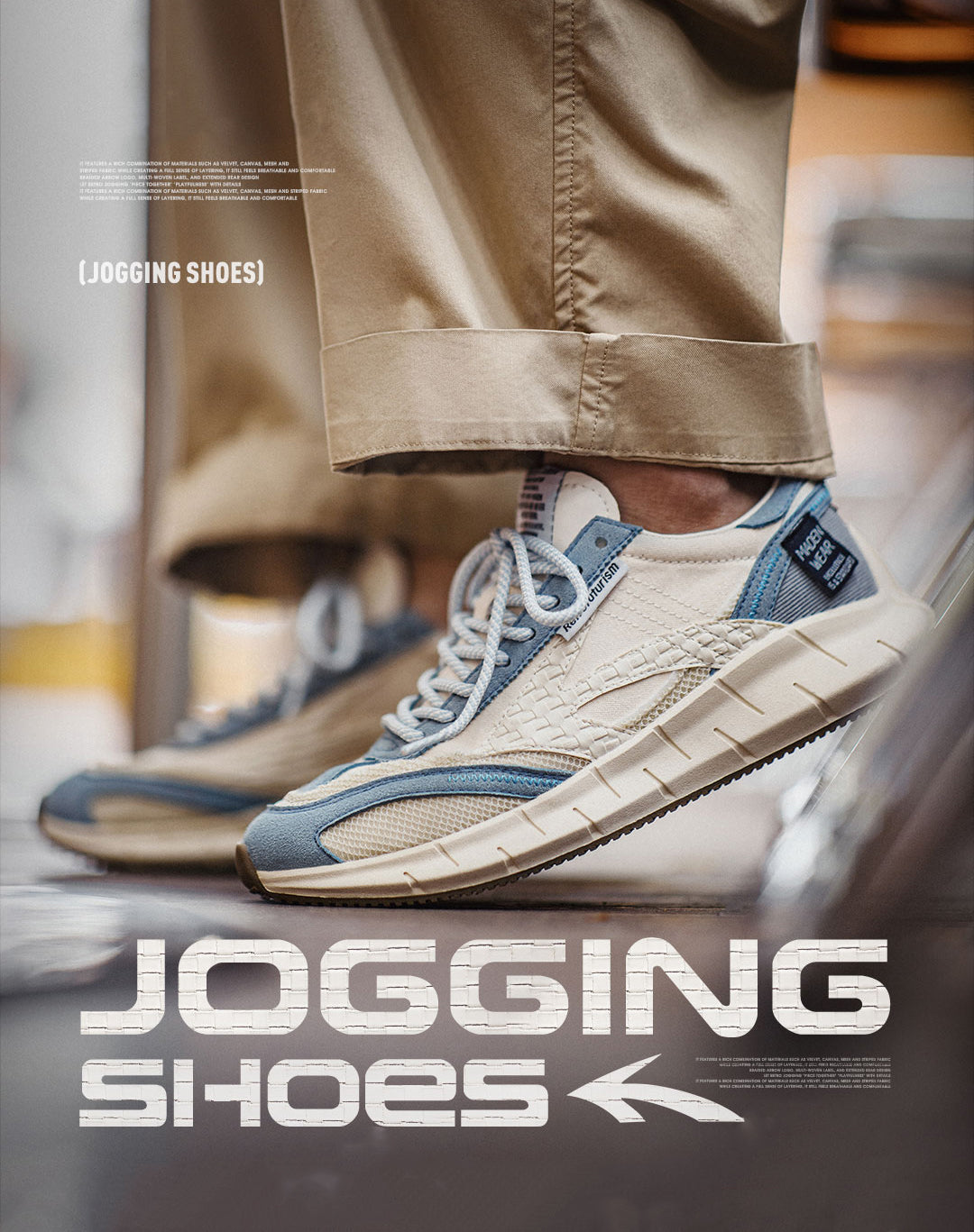 American Retro Thin Breathable Soft Forrest Gump Mesh Men's Sports Shoes - Harmony Gallery