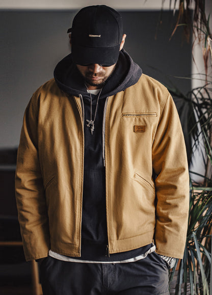 American Retro Detroit Cotton Interstellar Hunting Outfit Keep Warm Men's Jacket