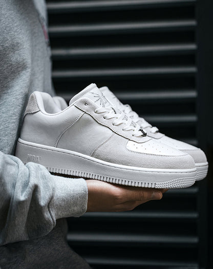 American Pure White Air Force Fall Thick Bottom All-Match Men's Casual Shoes - Harmony Gallery