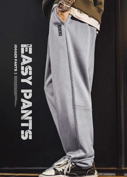 American Easy Pants Jogger Sweatpants Air Layer Anti-Wrinkle Men's Trousers