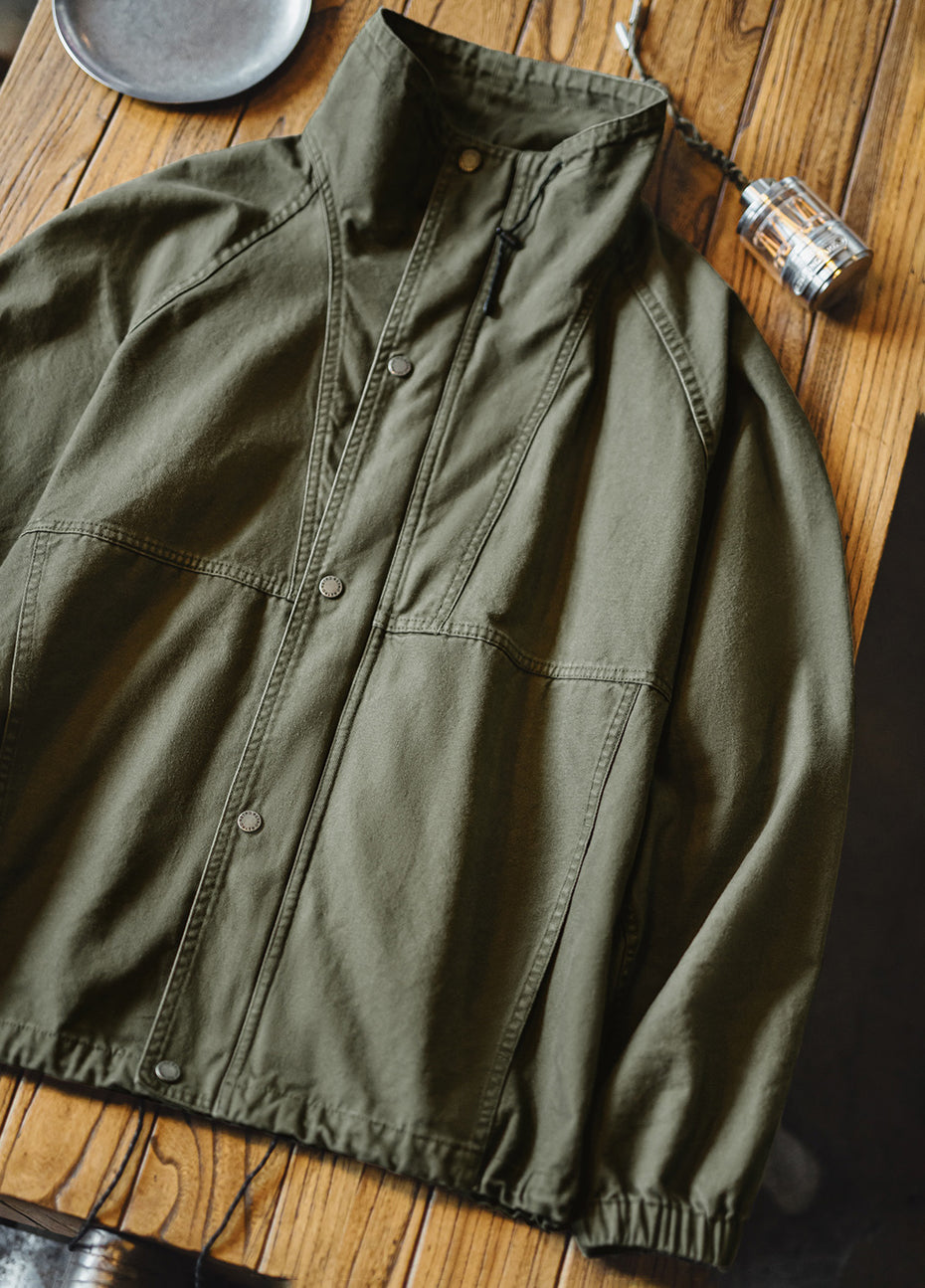 American Retro M65 Jacket Windproof Silhouette Tough Men's Jacket - Harmony Gallery