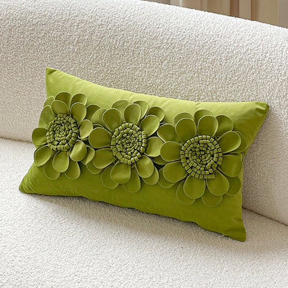Декоративные подушки с 3D цветочным рисунком Vibrant Blossom Beauty