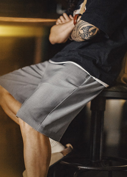 American Thin Woven Breathable Straight-Leg pants Clean Fit Men's Shorts - Harmony Gallery