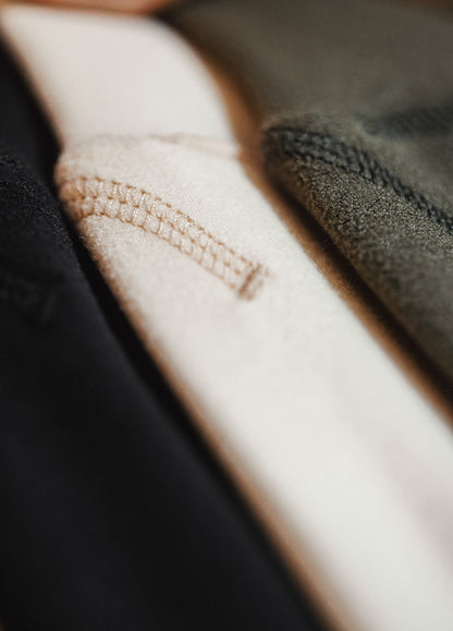 American Mock Neck Thermal Underwear Anti-Static Inner Layer Men's Sweater