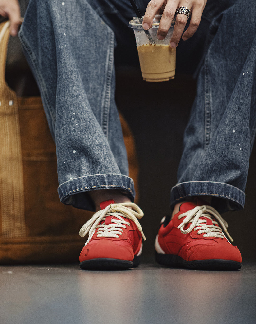 American Retro Ferrari Red Racing Sports Lightweight Unisex Casual Shoes - Harmony Gallery