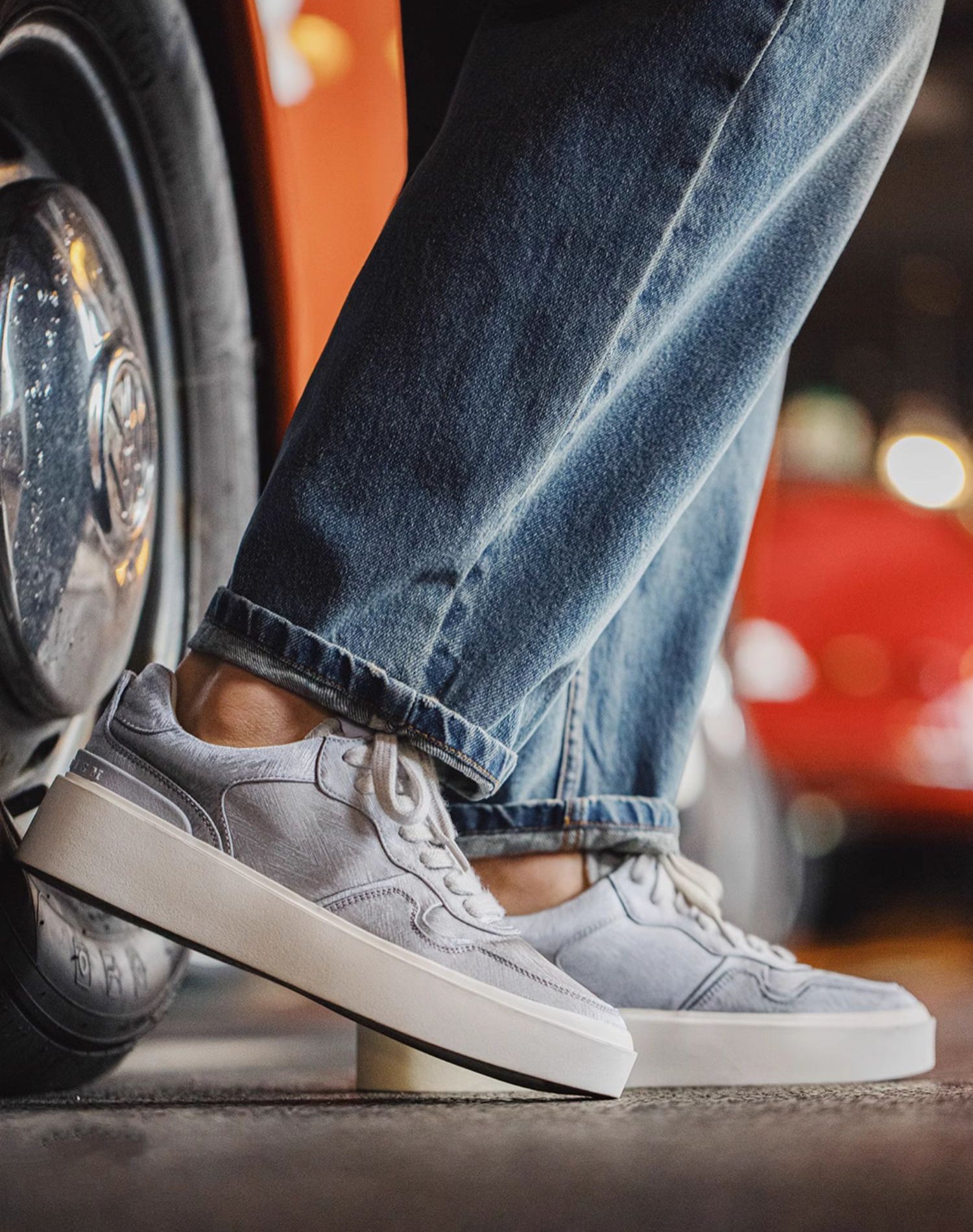 American Star Gray Silk Versatile Thick-Soled Breathable Sports  Men's Casual Shoes - Harmony Gallery