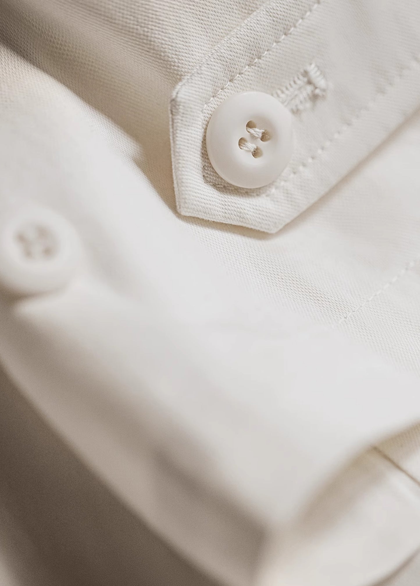 American Large Pocket Casual White Straight Elastic Waist Thin Men's Trousers - Harmony Gallery