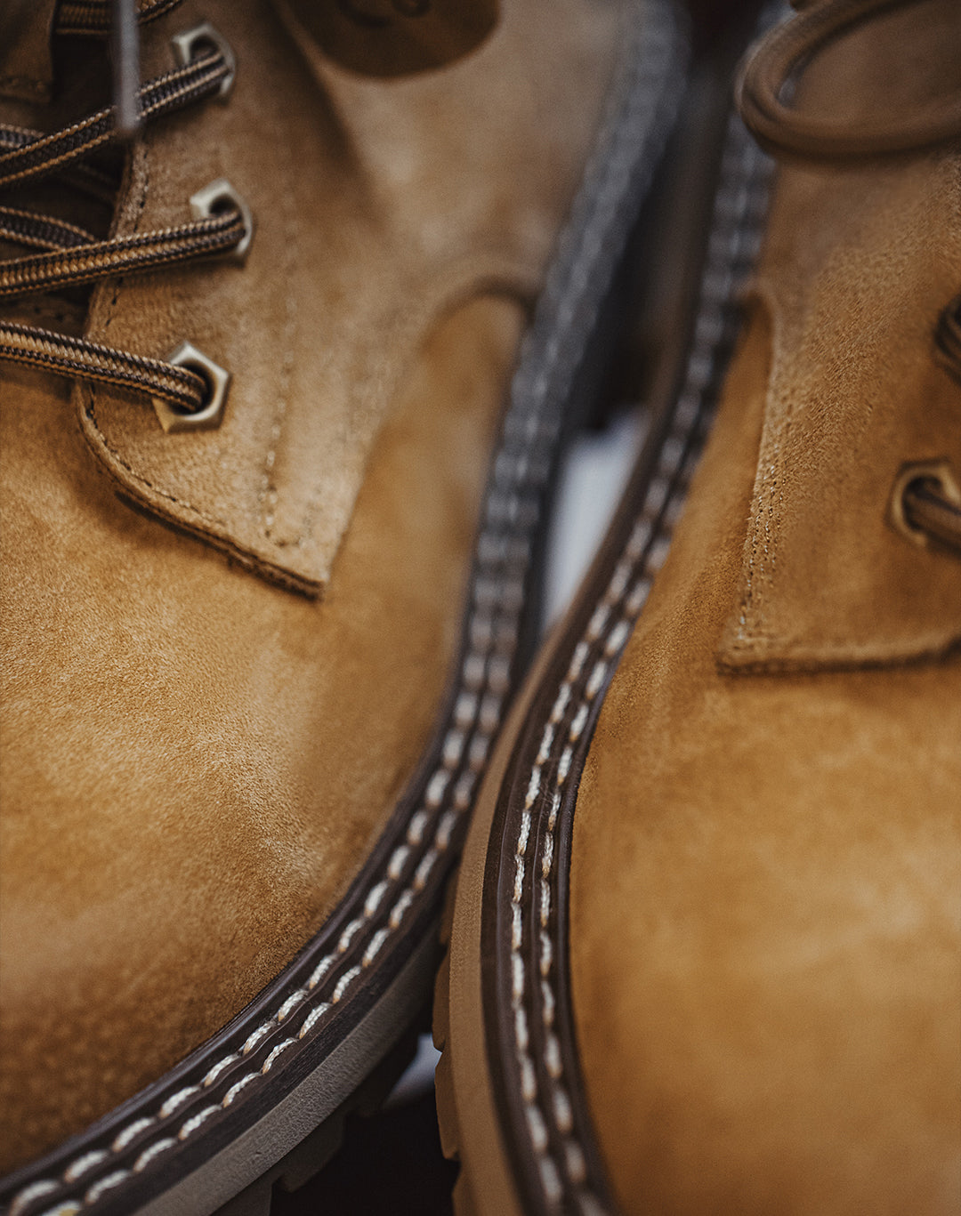 American Retro Hunting Boots Desert Yellow Mid-Cut Martin Outdoor Men's Boot - Harmony Gallery