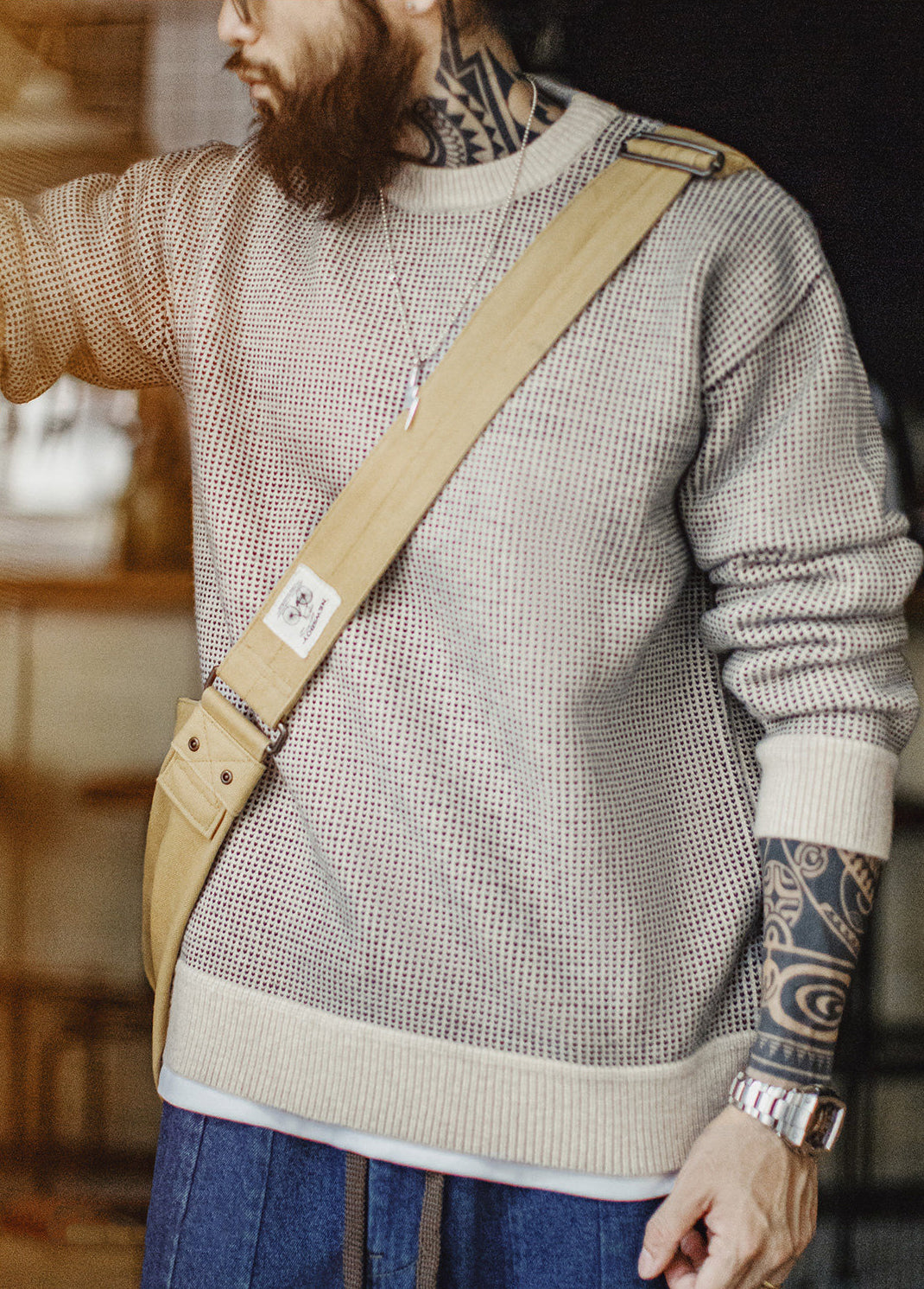 American Old Money Pullover Drape Knitted Warm Elasticity Men's Sweater - Harmony Gallery