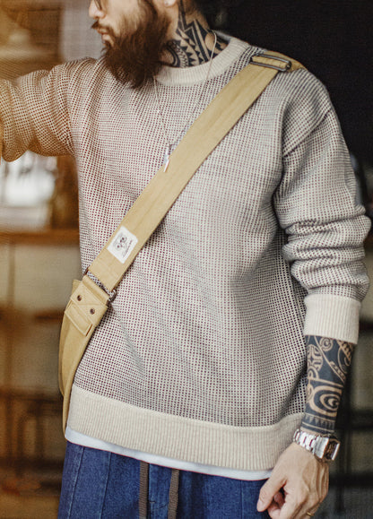 American Old Money Pullover Drape Knitted Warm Elasticity Men's Sweater - Harmony Gallery