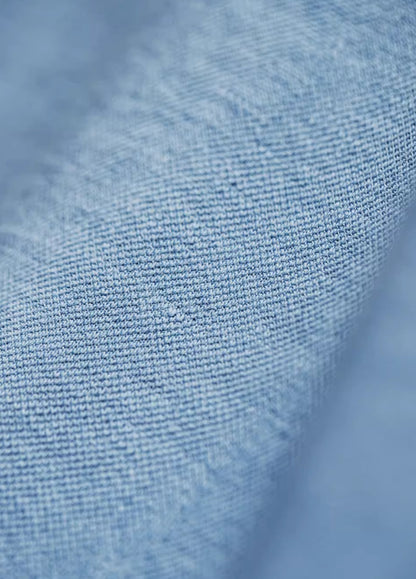 American Retro Threaded Neckline Drop Air Layer Contrast Color Men's T-Shirt - Harmony Gallery