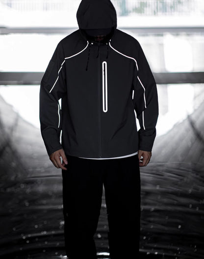 American Lightsaber Functional Reflective Three-Proof Wear-Resistant Mountaineering Men's Jacket