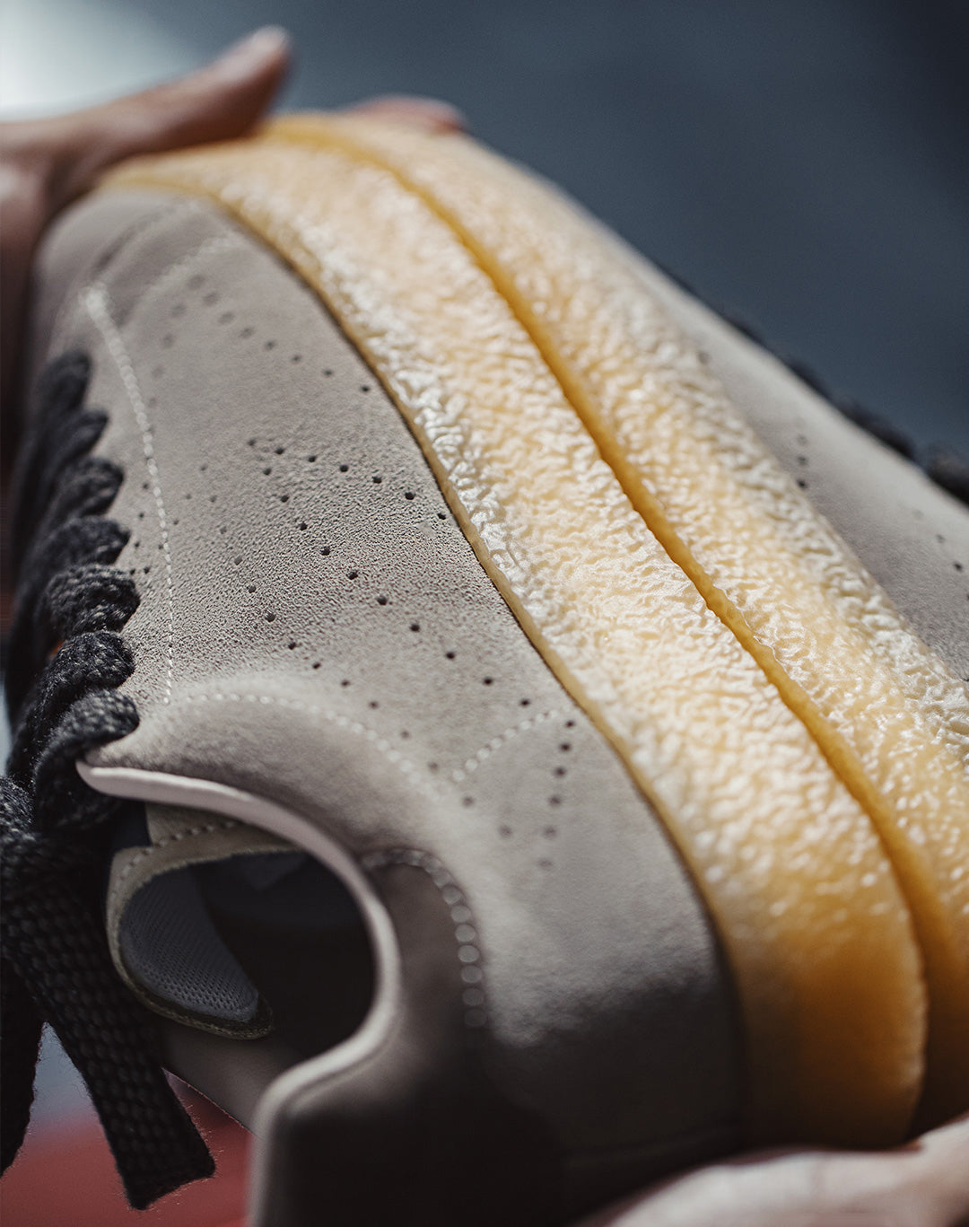 American Retro Pure Gray Mesh Navajo Versatile Sports Men's Casual Shoes - Harmony Gallery