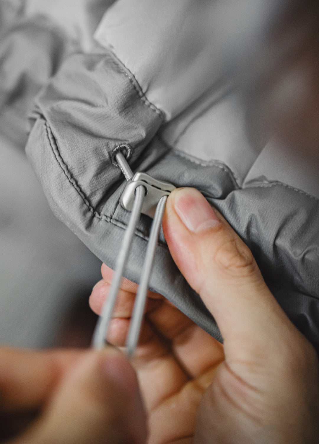 American N3B Gray Parka Coat Short Hooded Thickened Warm Cotton Men's Jacket