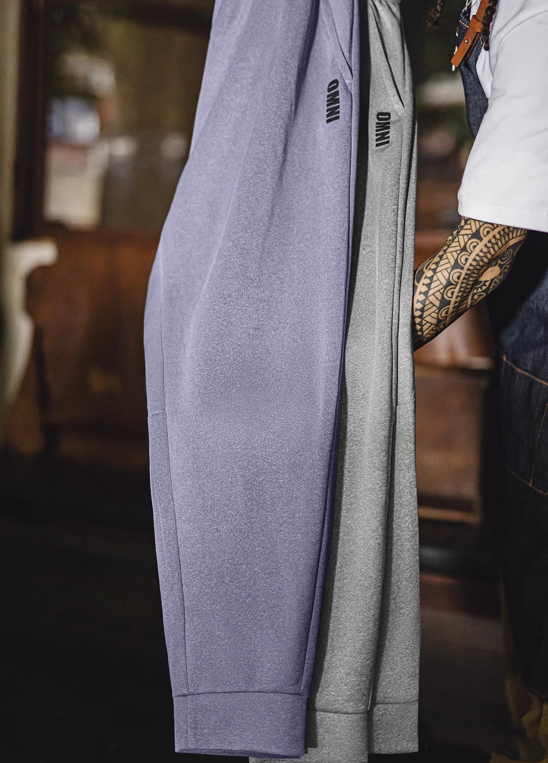 American Easy Pants Jogger Sweatpants Air Layer Anti-Wrinkle Men's Trousers