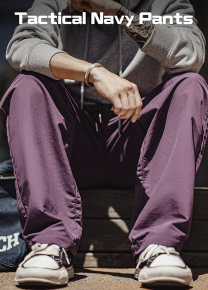 American Mountain Quick-Drying Large Pocket Breathable Thin Men's Trousers - Harmony Gallery