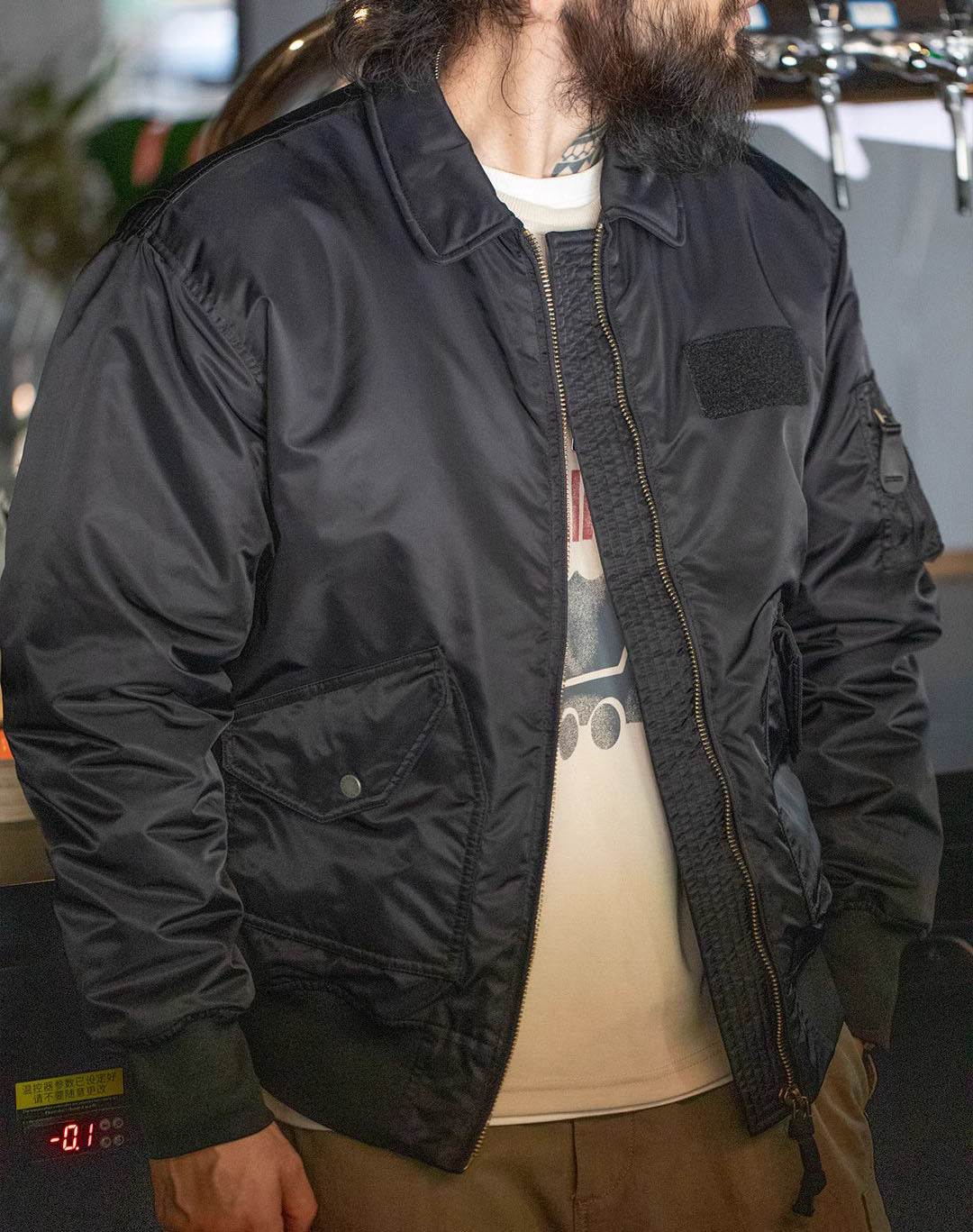 VESTE BOMBER CWU 45/P (HÉRITAGE) - Alpha Industries France VESTE BOMBER CWU 45/P (HÉRITAGE) - Alpha Industries France