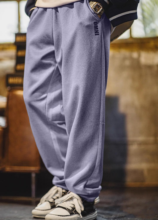 American Easy Pants Jogger Sweatpants Air Layer Anti-Wrinkle Men's Trousers