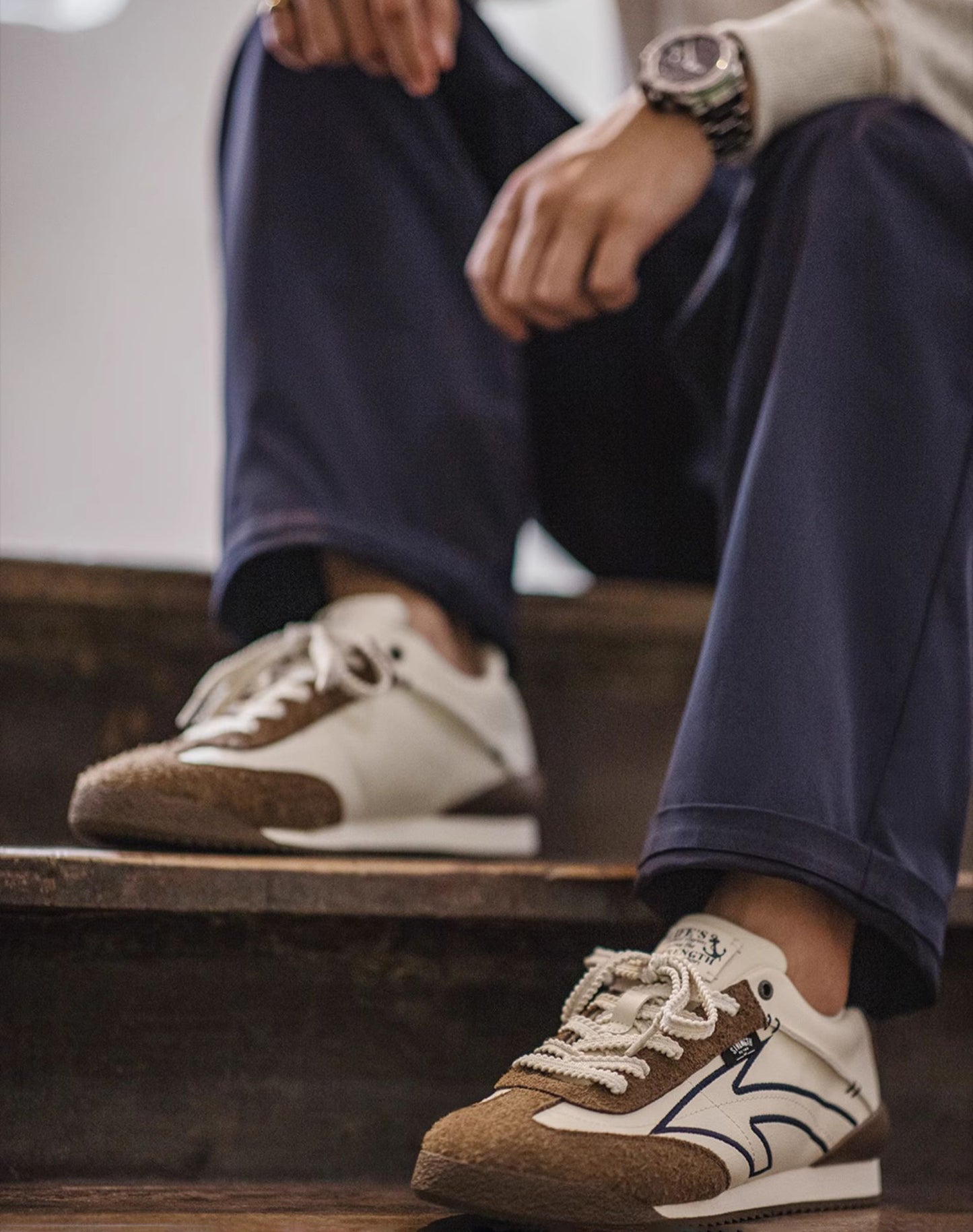 German Retro Forrest Gump Non-Slip Jogging Low-Top Men's Sports Shoes - Harmony Gallery