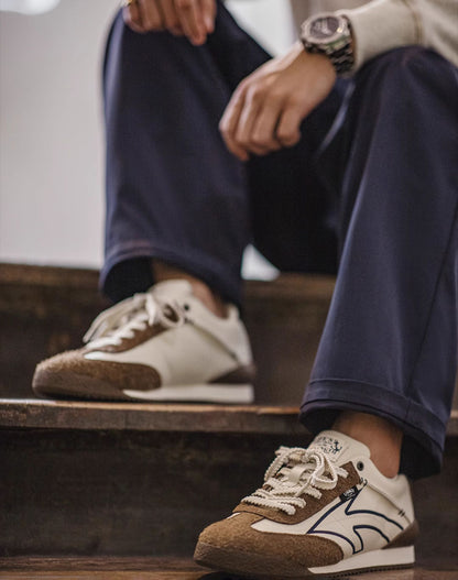 German Retro Forrest Gump Non-Slip Jogging Low-Top Men's Sports Shoes - Harmony Gallery