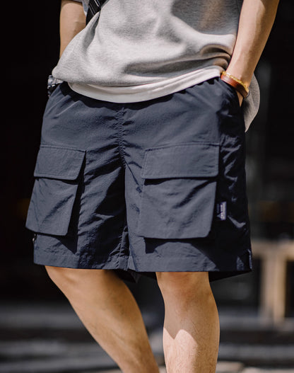 American Mountain Multi-Pocket Functional Drawstring Men's Shorts - Harmony Gallery