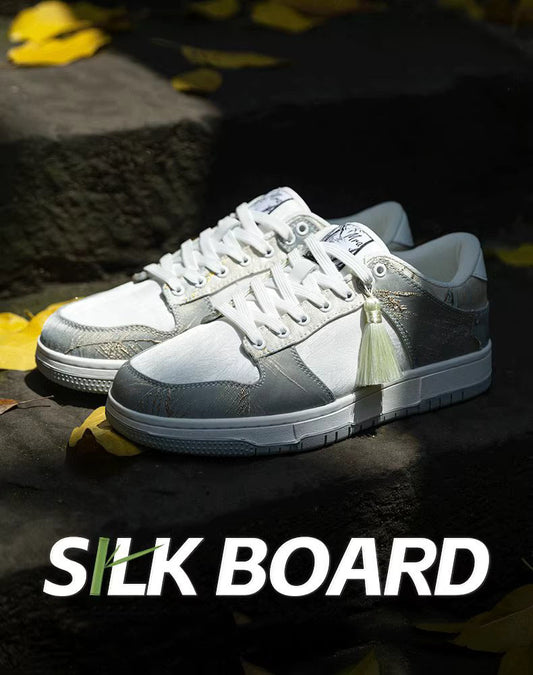 Silk Bamboo Flow Spike Skateboard Pantofi sport respirabili pentru bărbați