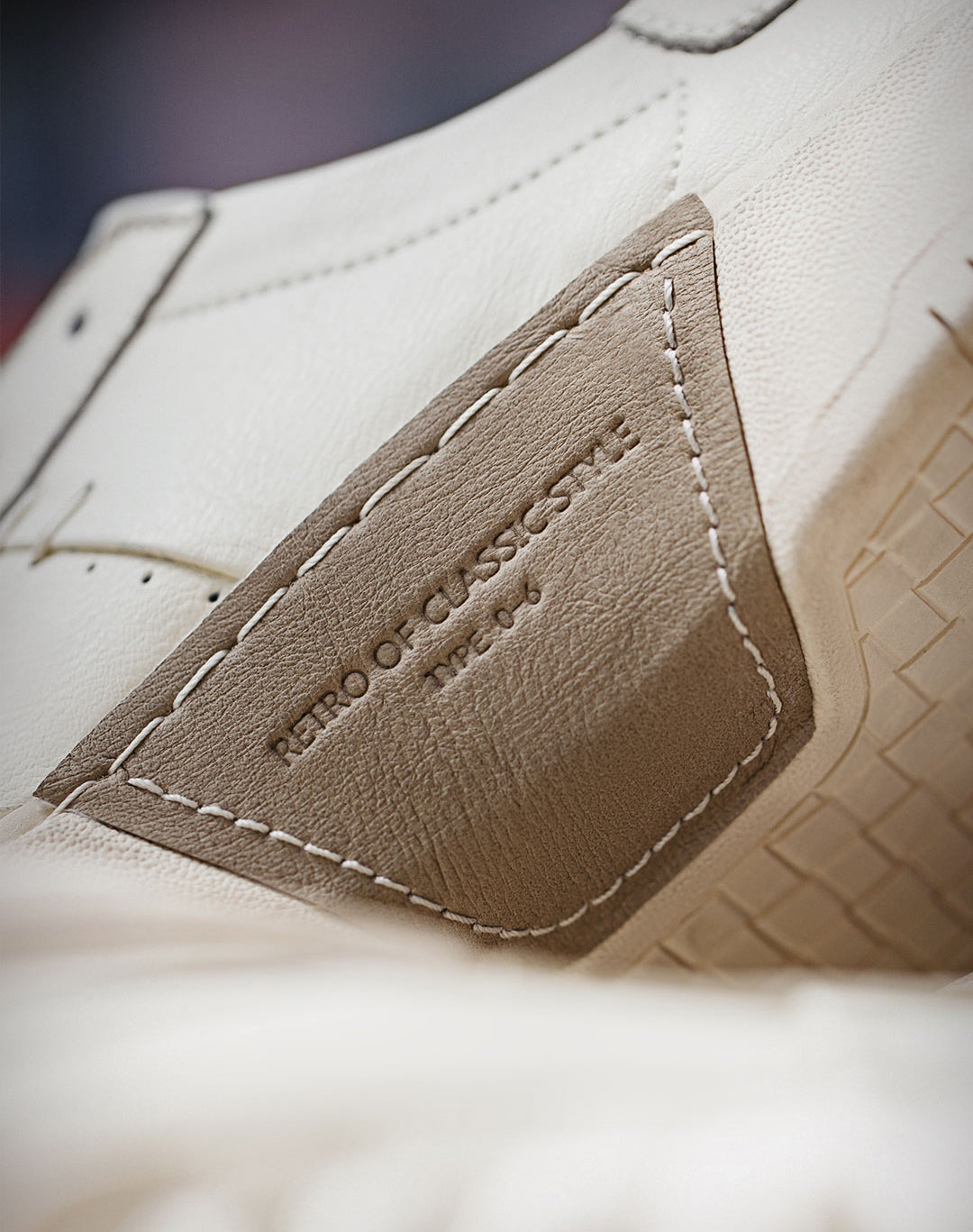 German Navajo Embroidered Heel Thick Bottom White Men's Casual Shoes - Harmony Gallery