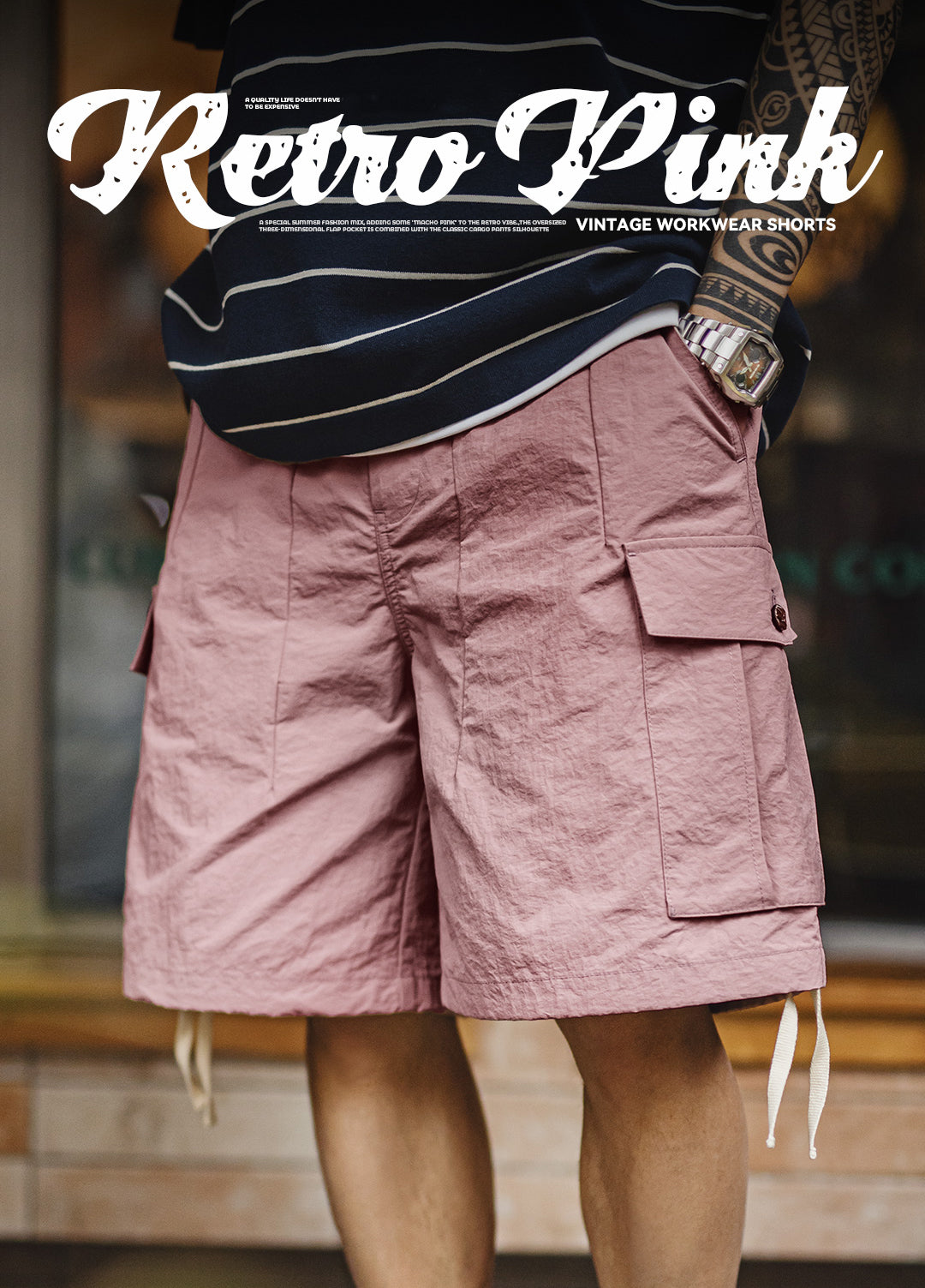 American Mountain Quick-Drying Large Pocket Straight Thin Men's Shorts - Harmony Gallery